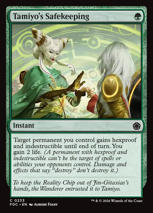 Tamiyo's Safekeeping [Foundations Commander]