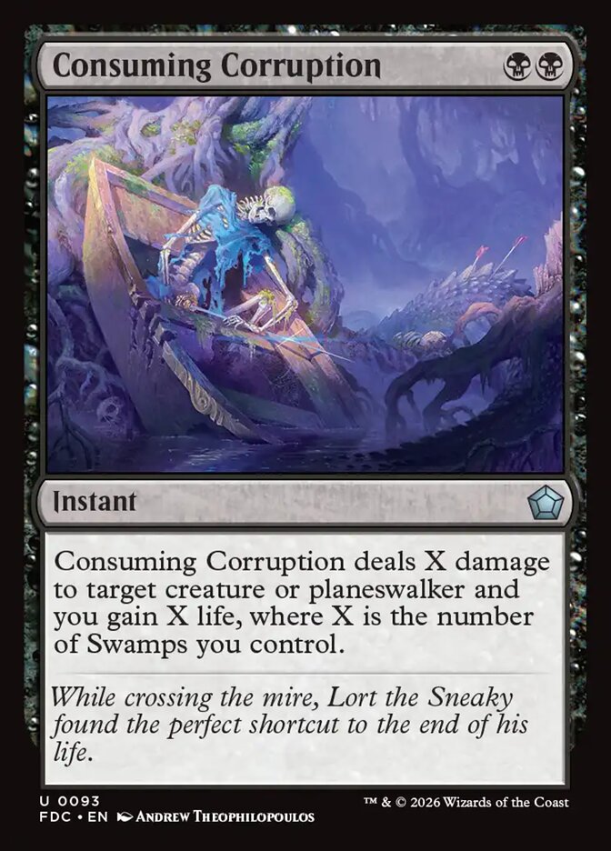 Consuming Corruption [Foundations Commander]