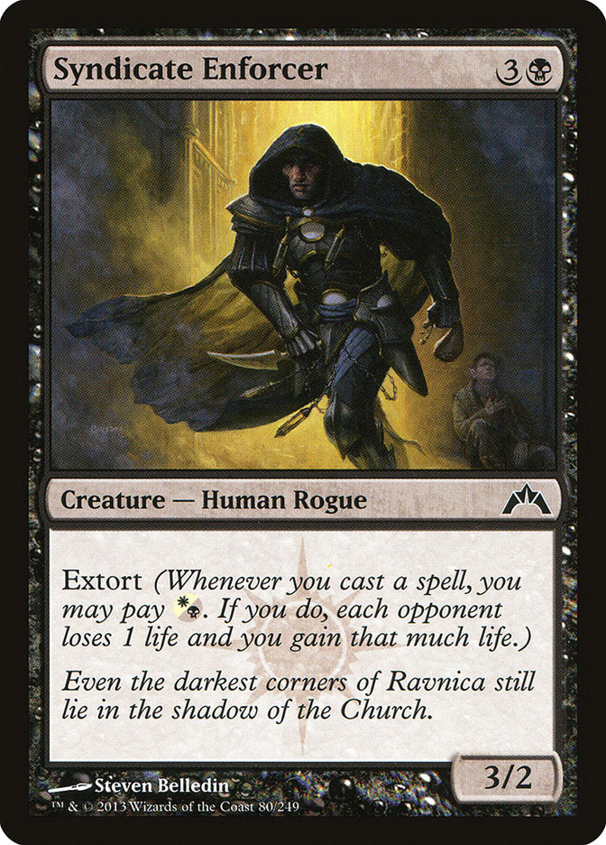 Syndicate Enforcer [Gatecrash] [Foil]
