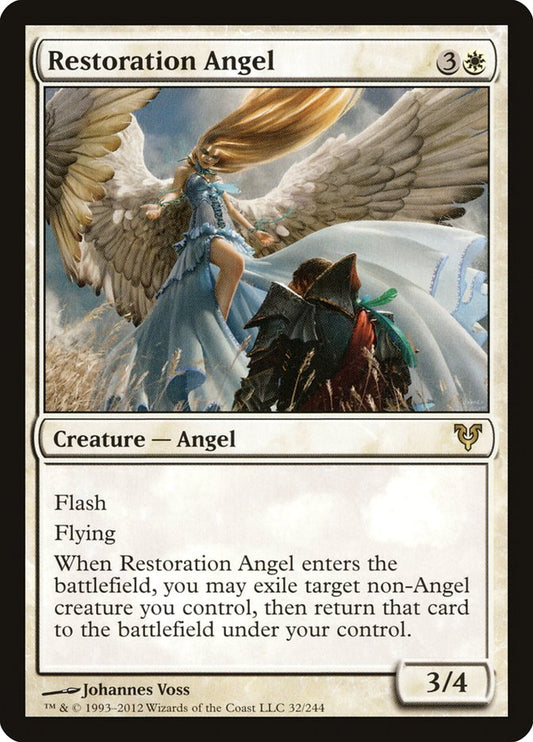 Restoration Angel [Avacyn Restored] [Foil]