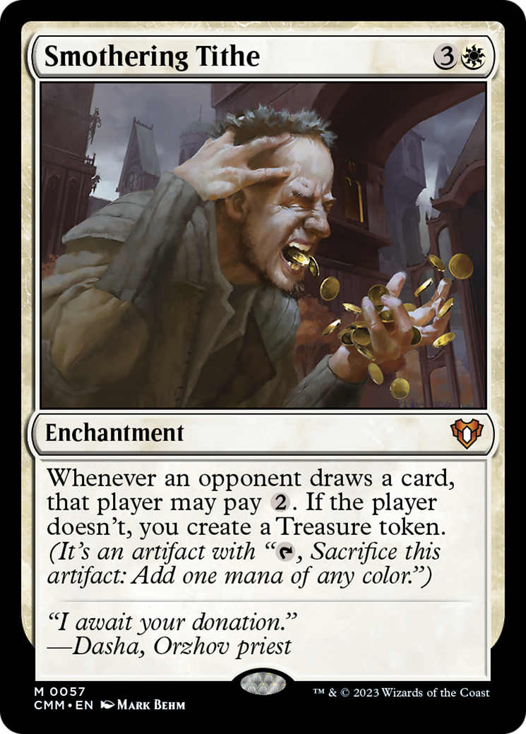 Smothering Tithe [Commander Masters] [Foil]