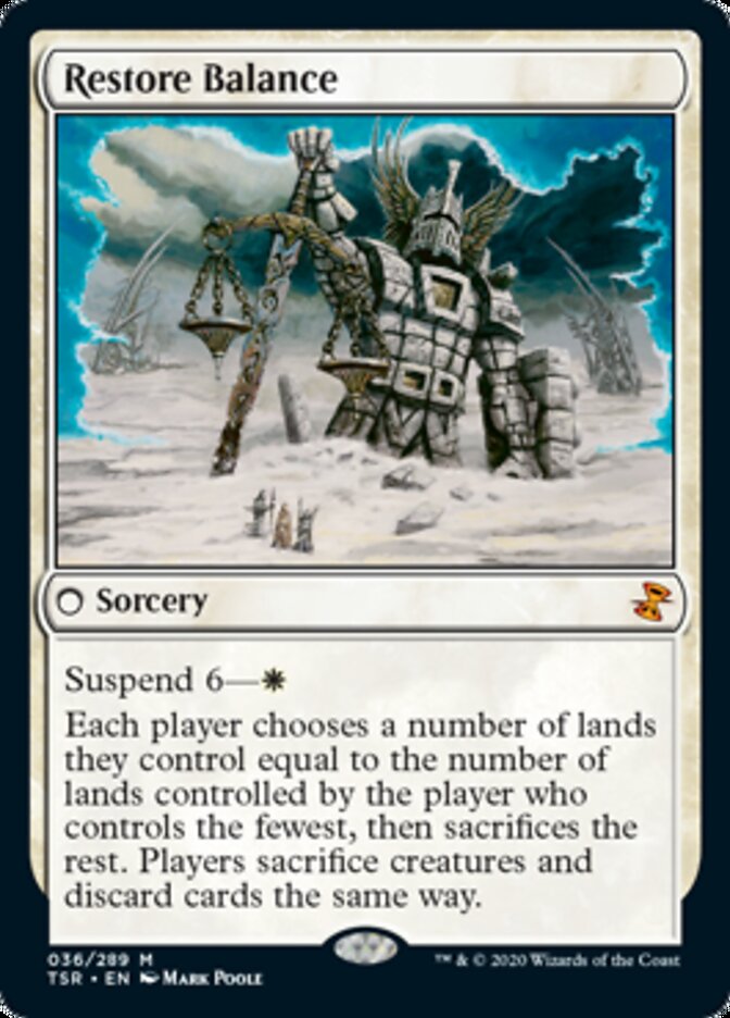 Restore Balance [Time Spiral Remastered] [Foil]