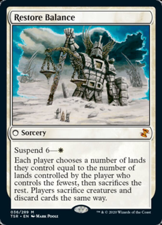 Restore Balance [Time Spiral Remastered] [Foil]