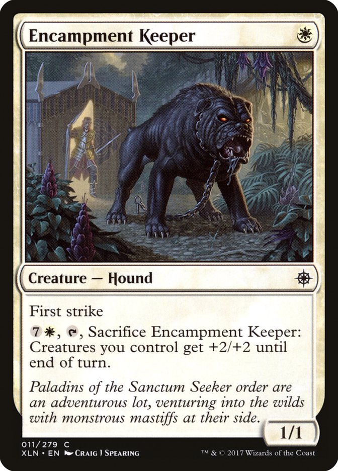 Encampment Keeper [Ixalan] [Foil]
