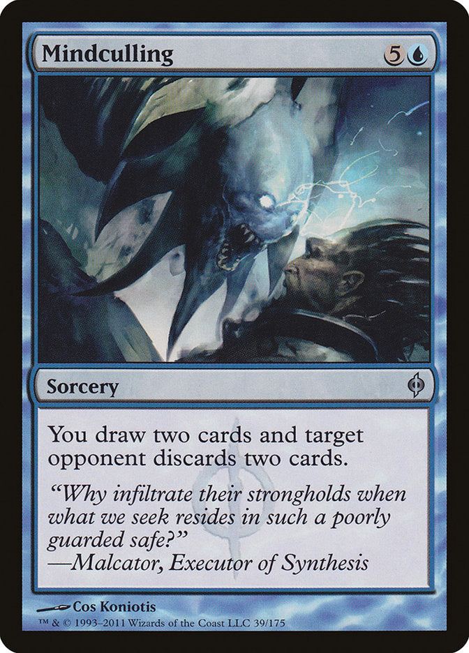 Mindculling [New Phyrexia] [Foil]