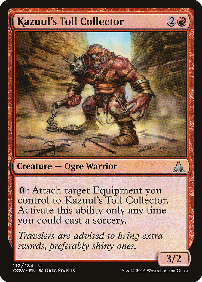 Kazuul's Toll Collector [Oath of the Gatewatch] [Foil]