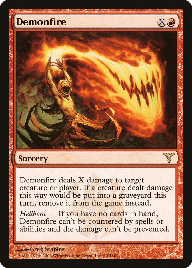 Demonfire [Dissension] [Foil]