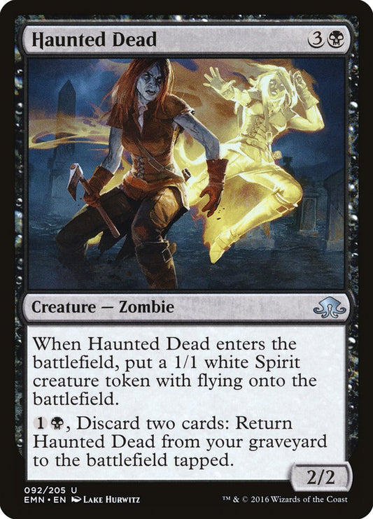 Haunted Dead [Eldritch Moon] [Foil]