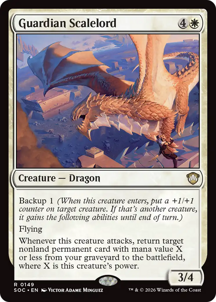 Guardian Scalelord [Secrets of Strixhaven Commander] [Foil]
