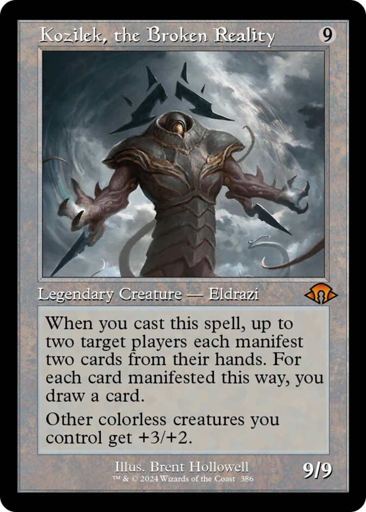 Kozilek, the Broken Reality (Retro) [Modern Horizons 3] [Foil]