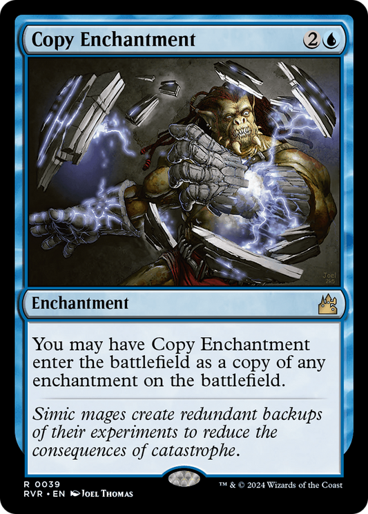 Copy Enchantment [Ravnica Remastered] [Foil]