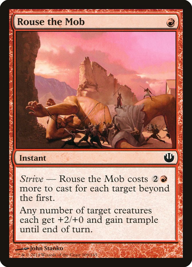 Rouse the Mob [Journey into Nyx] [Foil]