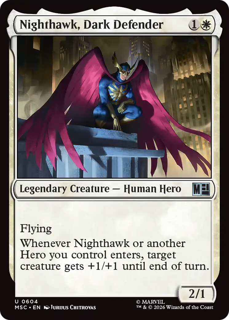 Nighthawk, Dark Defender [Marvel Super Heroes Commander]