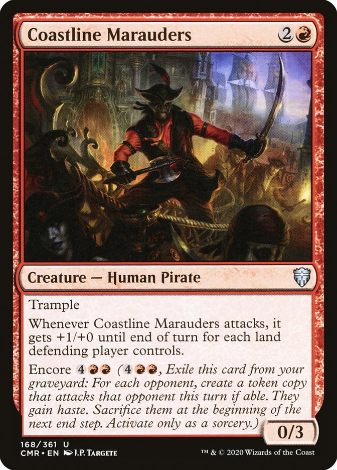 Coastline Marauders [Commander Legends] [Foil]