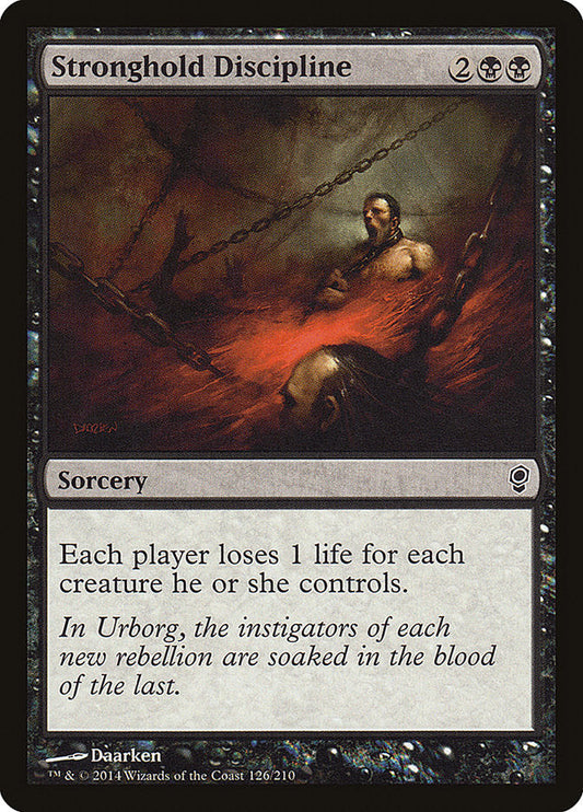 Stronghold Discipline [Conspiracy] [Foil]