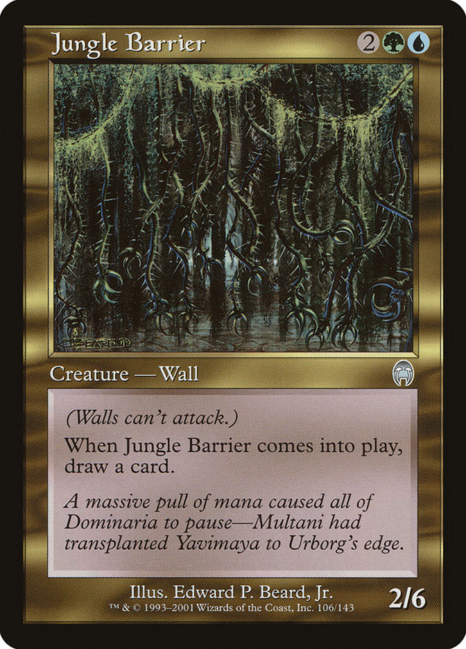Jungle Barrier [Apocalypse] [Foil]