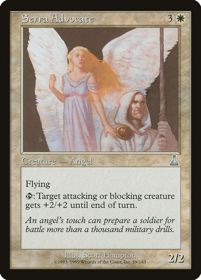 Serra Advocate [Urza's Destiny] [Foil]