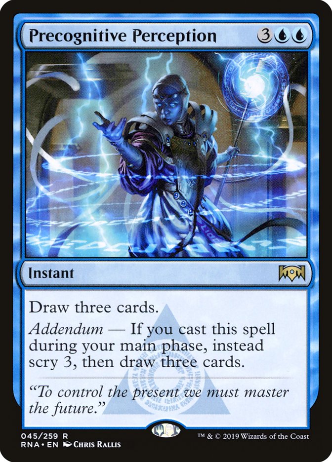 Precognitive Perception [Ravnica Allegiance] [Foil]