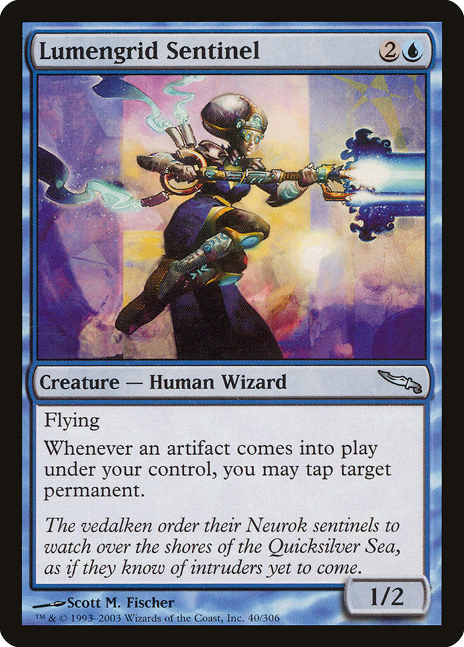 Lumengrid Sentinel [Mirrodin] [Foil]