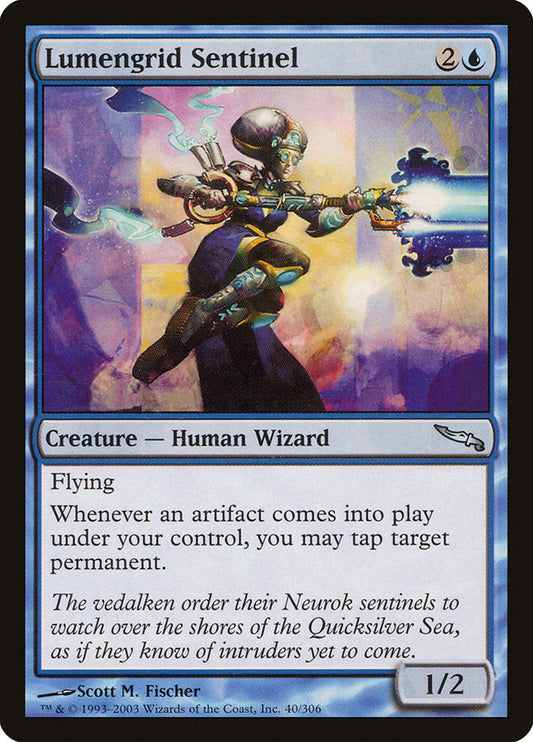 Lumengrid Sentinel [Mirrodin] [Foil]