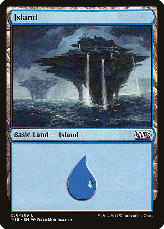 Island (256) [Core Set 2015] [Foil]