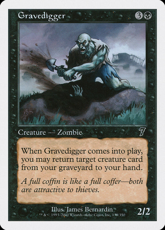 Gravedigger [Seventh Edition] [Foil]