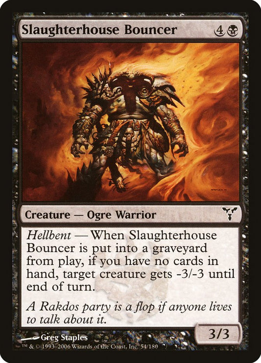 Slaughterhouse Bouncer [Dissension] [Foil]