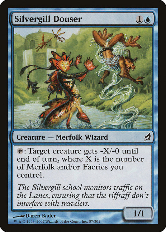 Silvergill Douser [Lorwyn] [Foil]