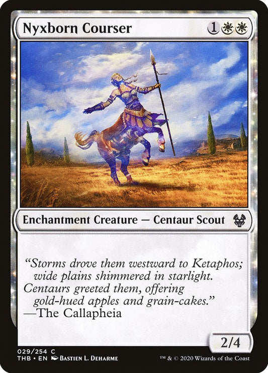 Nyxborn Courser [Theros Beyond Death] [Foil]