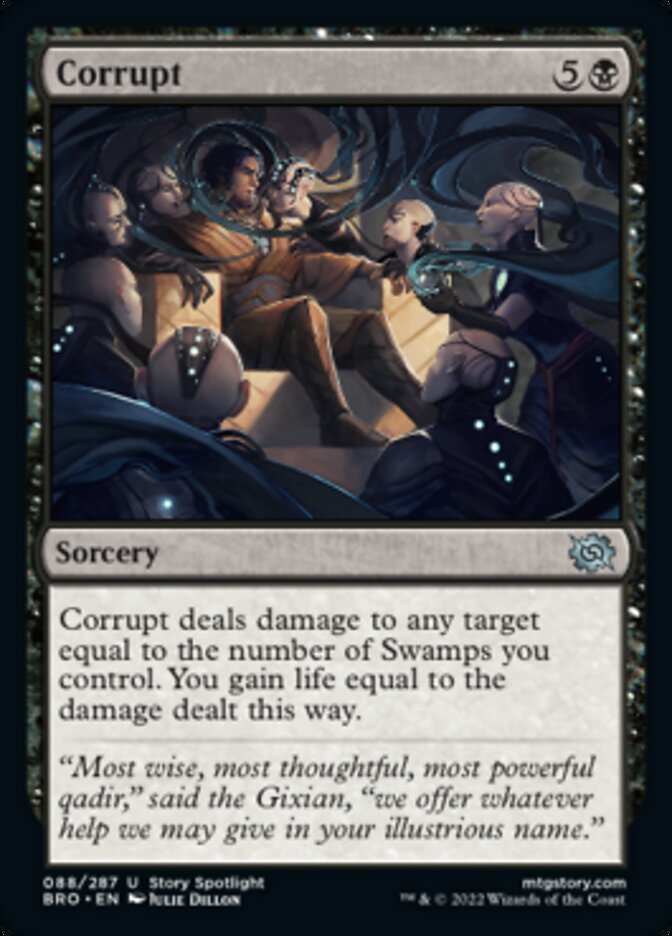 Corrupt [The Brothers' War] [Foil]