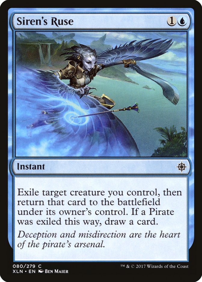Siren's Ruse [Ixalan] [Foil]