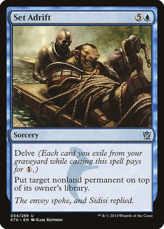 Set Adrift [Khans of Tarkir] [Foil]