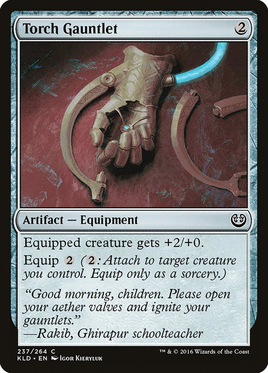 Torch Gauntlet [Kaladesh] [Foil]