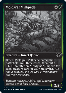 Moldgraf Millipede [Innistrad: Double Feature] [Foil]