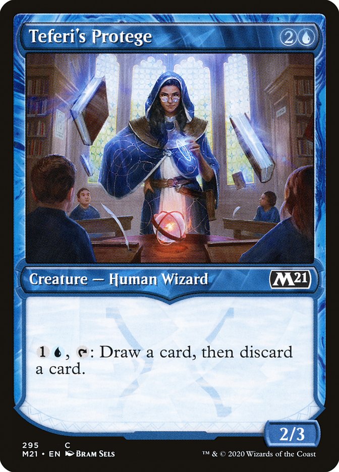 Teferi's Protege (Showcase) [Core Set 2021] [Foil]