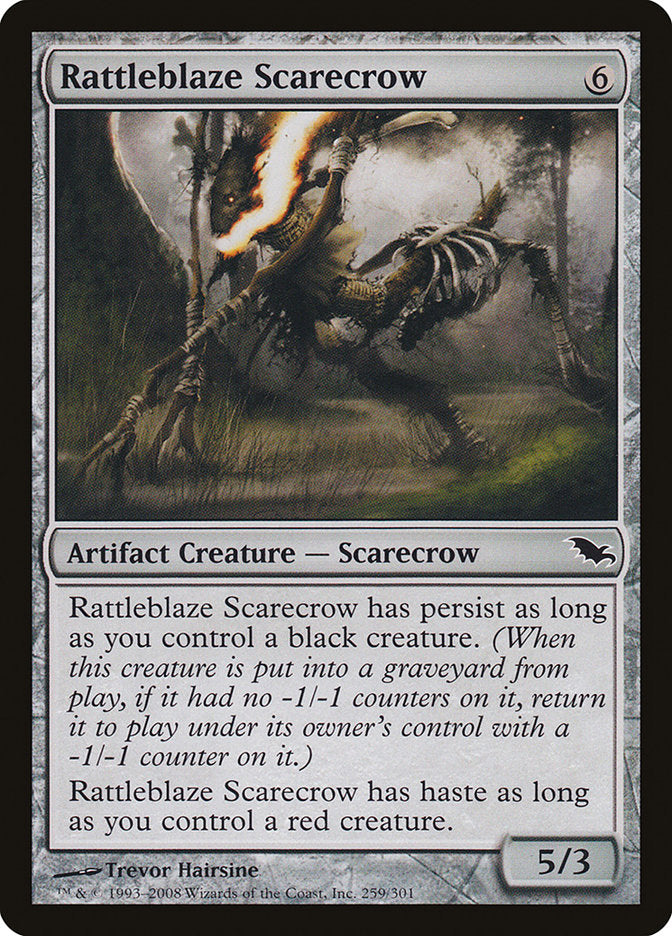 Rattleblaze Scarecrow [Shadowmoor] [Foil]