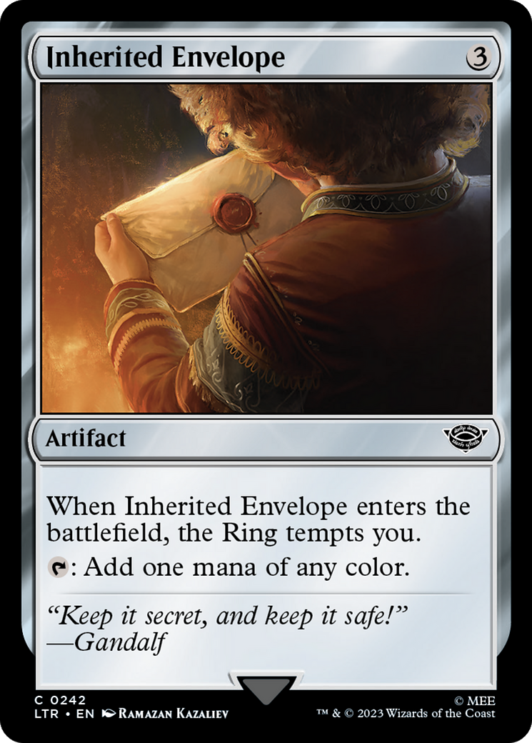 Inherited Envelope [The Lord of the Rings: Tales of Middle-Earth] [Foil]