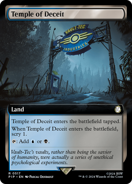Temple of Deceit (Extended Art) [Fallout] [Foil]