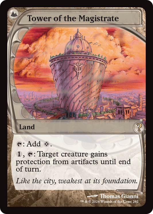 Tower of the Magistrate (Future Sight) [Mystery Booster 2] [Foil]
