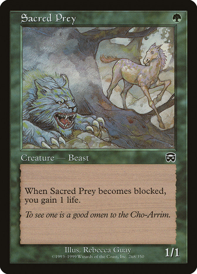 Sacred Prey [Mercadian Masques] [Foil]