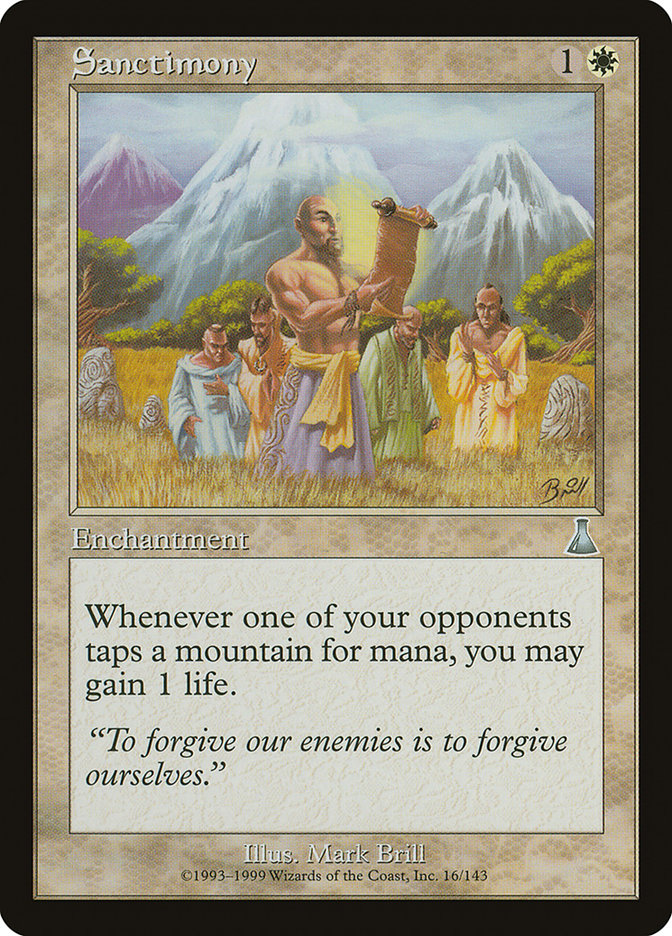Sanctimony [Urza's Destiny] [Foil]