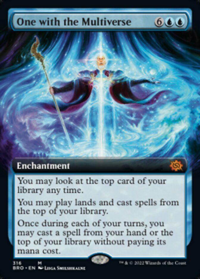 One with the Multiverse (Extended Art) [The Brothers' War] [Foil]