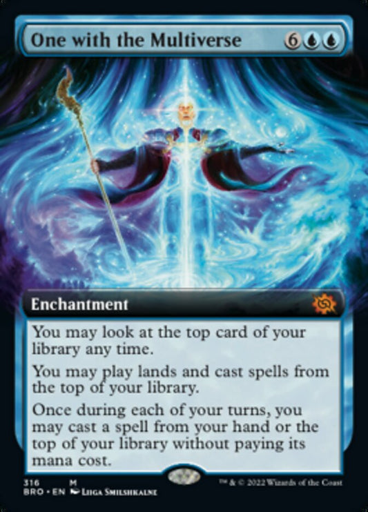 One with the Multiverse (Extended Art) [The Brothers' War] [Foil]