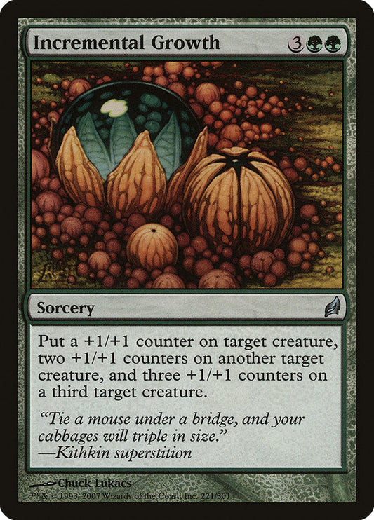 Incremental Growth [Lorwyn] [Foil]