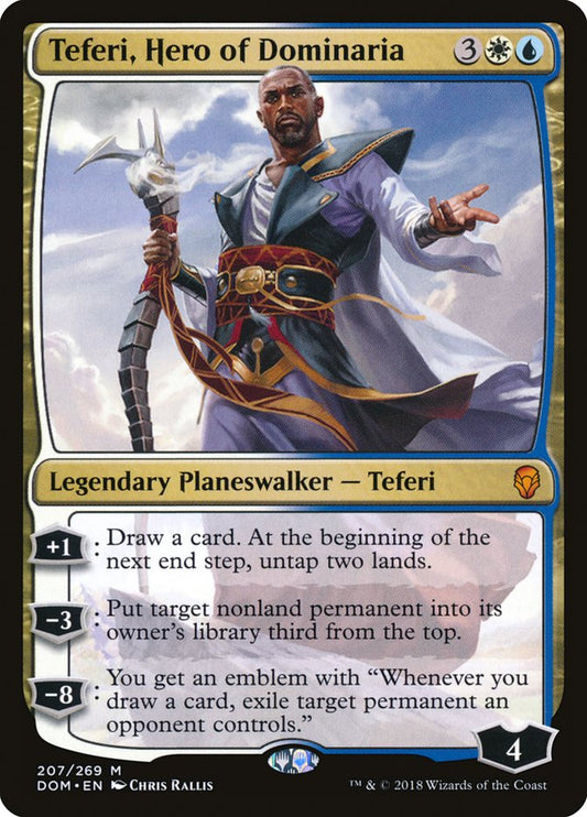 Teferi, Hero of Dominaria [Dominaria] [Foil]