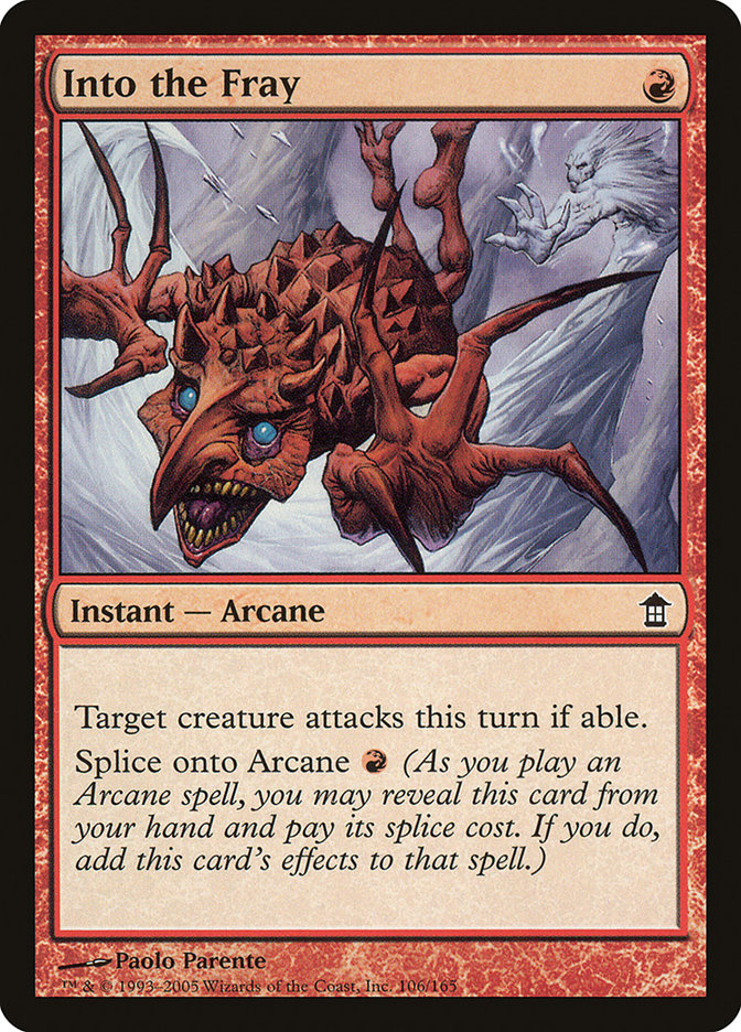 Into the Fray [Saviors of Kamigawa] [Foil]