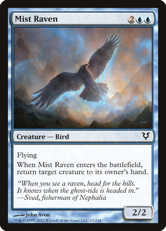 Mist Raven [Avacyn Restored] [Foil]