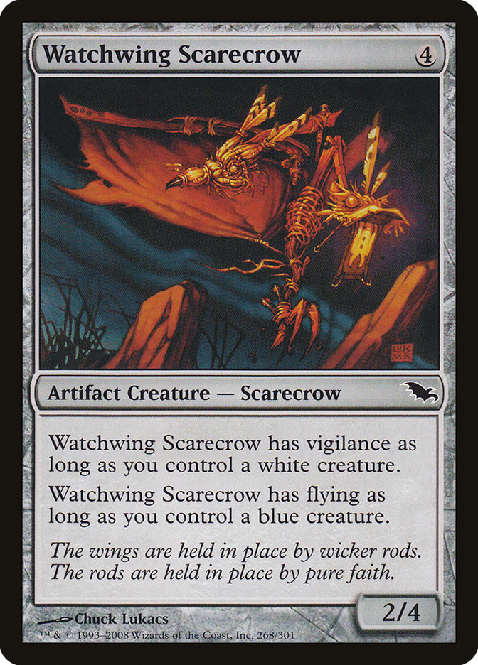 Watchwing Scarecrow [Shadowmoor] [Foil]