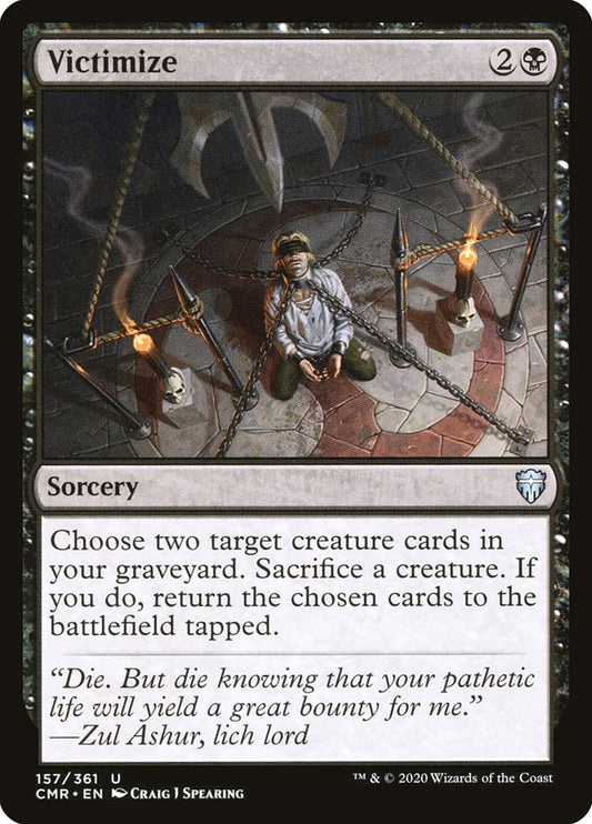 Victimize [Commander Legends] [Foil]