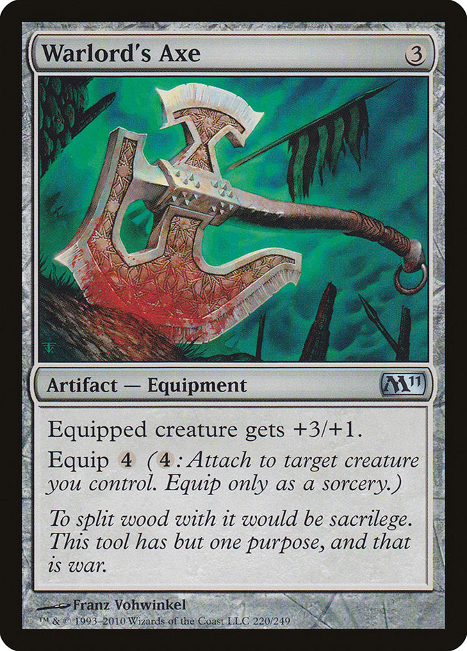 Warlord's Axe [Core Set 2011]